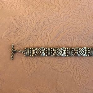 BRIGHTON SILVER CHAIN BRACELET